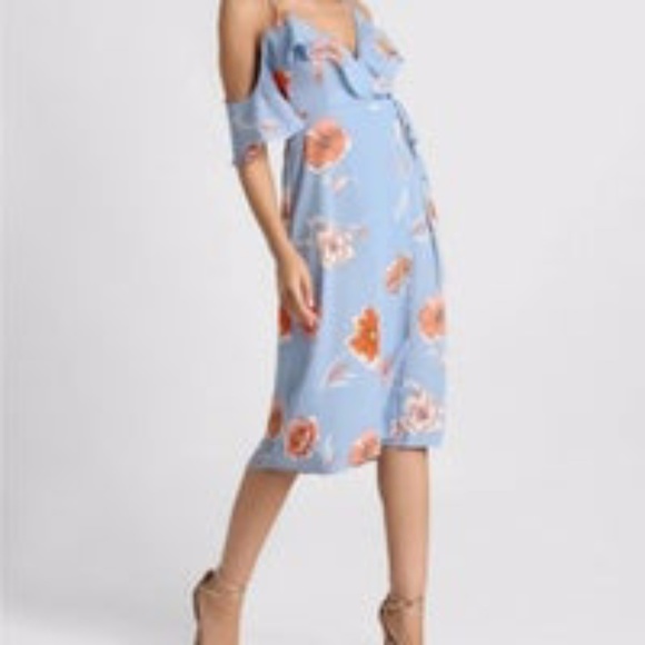 Forever 21 Dresses & Skirts - Forever 21 Floral Wrap Dress NWT Size XL